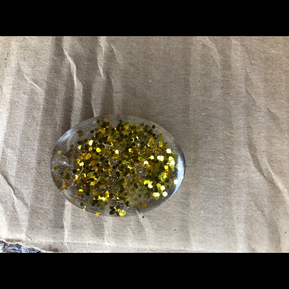 Resin charm